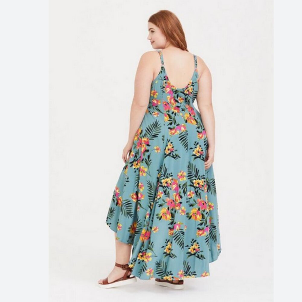 Torrid Maxi Challis High-Low Dress - Picture 2 of 4
